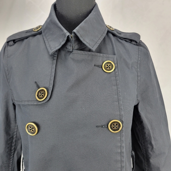 OLD NAVY Black Double Breasted jacket Size small - Picture 2 of 11